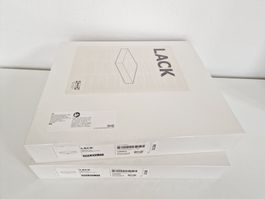 Zwei IKEA LACK Wandregale OVP