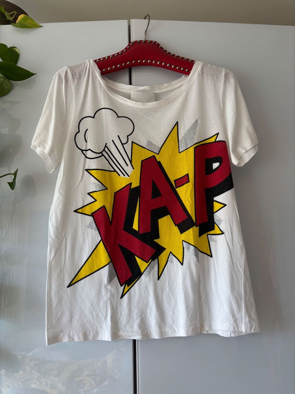 Phillip Lim T-Shirts: PHILLIP LIM 3.1 "KA-P" Explosionsshirt Gr. M – Gebraucht aus Zürich von missmodernage