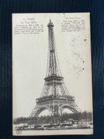 A Karte Paris Eifelturm   1922  (G107)