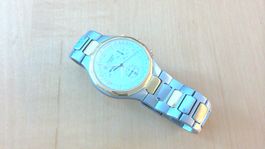 Tissot PRX P475 Chronograph Herren Uhr bicolor, Quartz, Top!