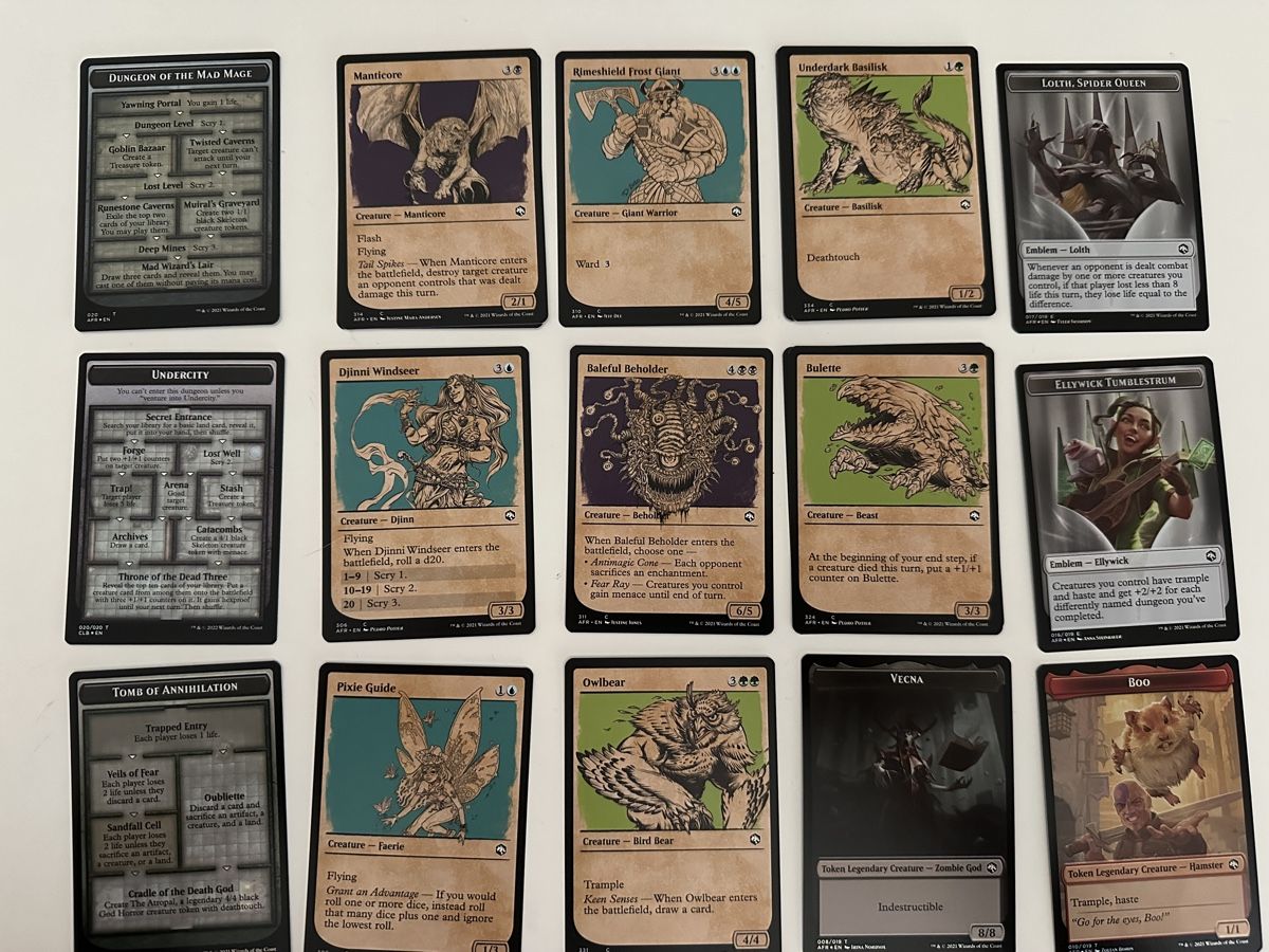 Giochi: Magic Mtg-Karten Dungeons & Dragons – Nuovo (secondo la descrizione) da Schüpfen venduto da Poly_pi 3