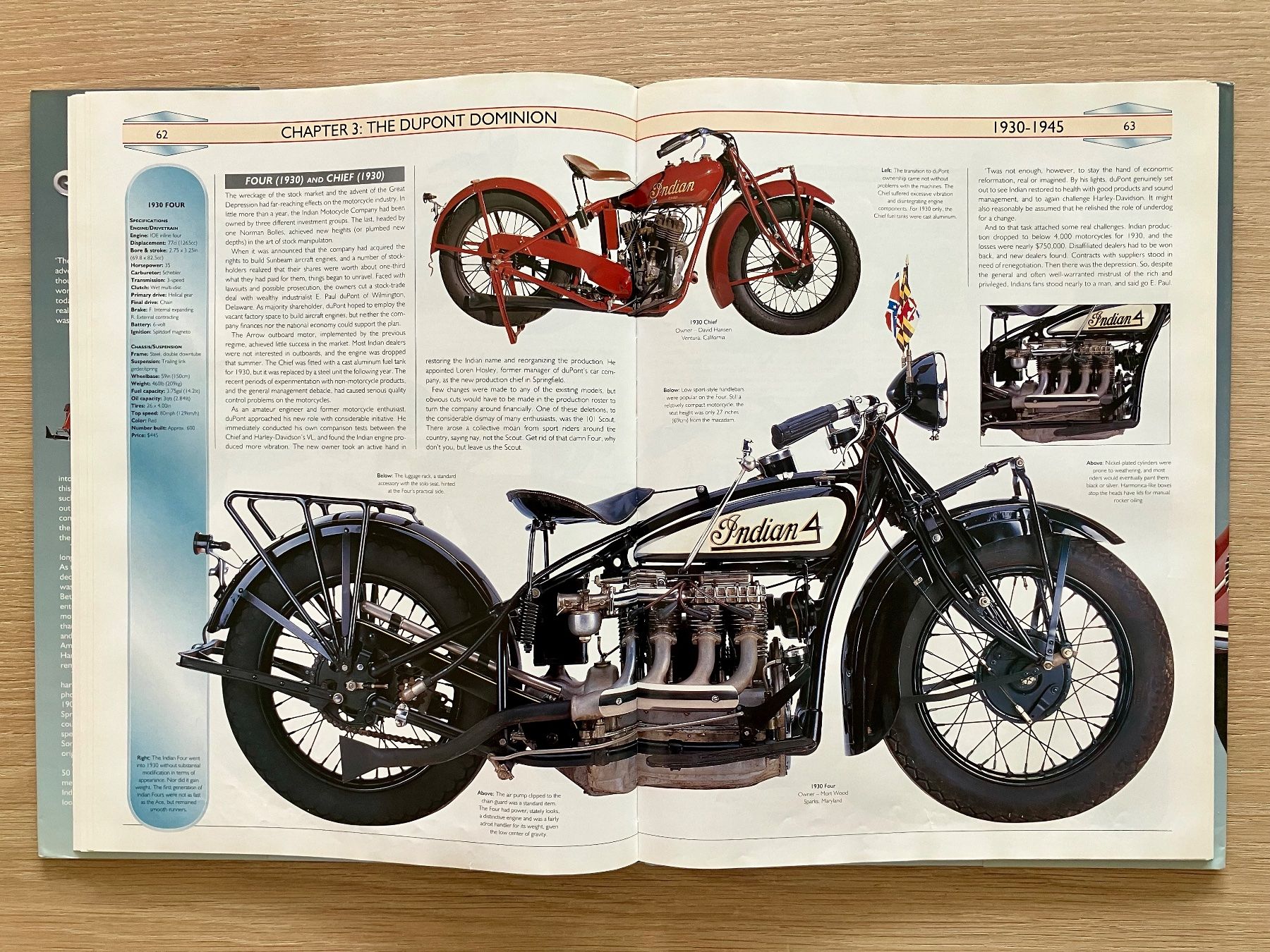Libri: Fotobuch THE INDIAN Motorcycle, 1998 – Usato da Zürich venduto da was_ich_immer_suchte 6