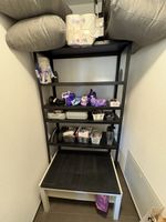 Hochschrank / Lastregal inkl. Tisch 