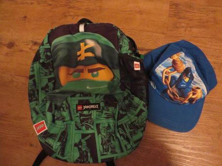 Lego Ninjago Rucksack Lloyd Ninja Baseball Cap Jay