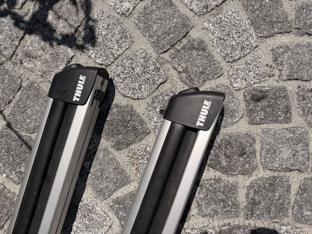 Thule Portapacchi: THULE Ski-Träger-Set Aluminium – Usato da Zürich venduto da Gadgets2020 1