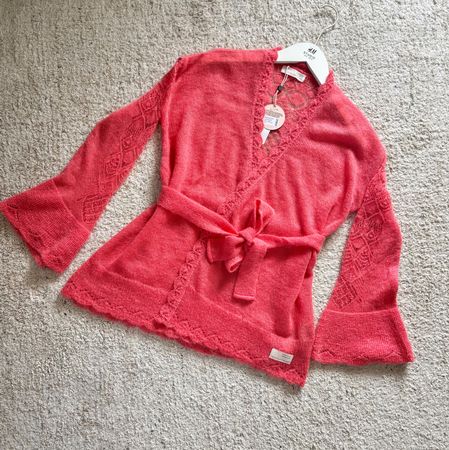 Odd Molly mohair wrap cardigan - size 0 (fits XS-M)