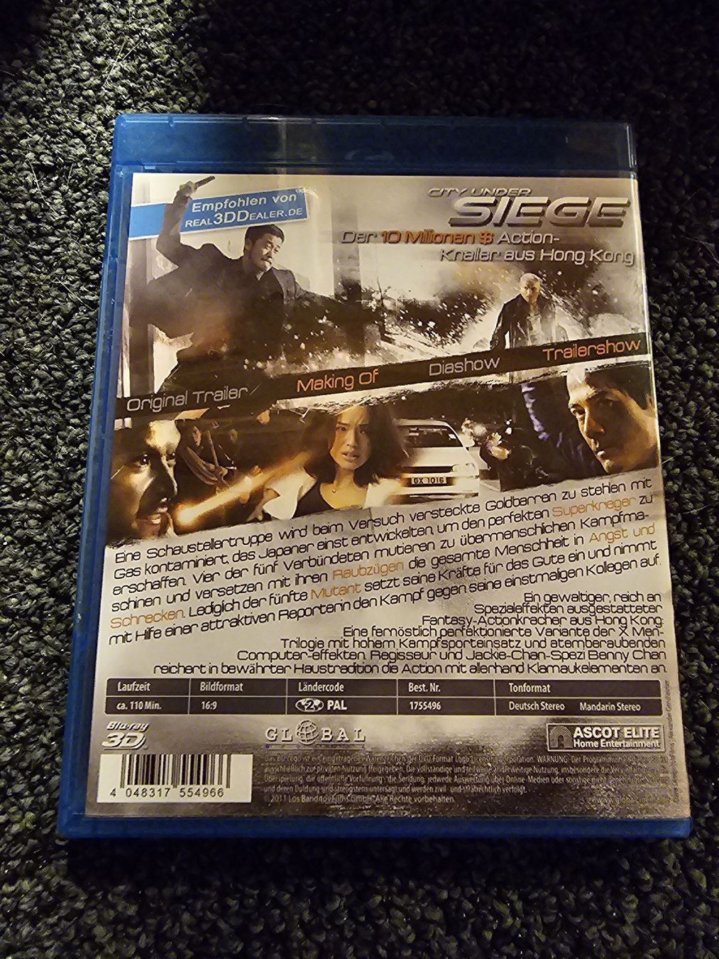 Alle DVDs: City Under Siege 3D Blu-ray – Gebraucht aus Ruswil von jan_bxl5 1