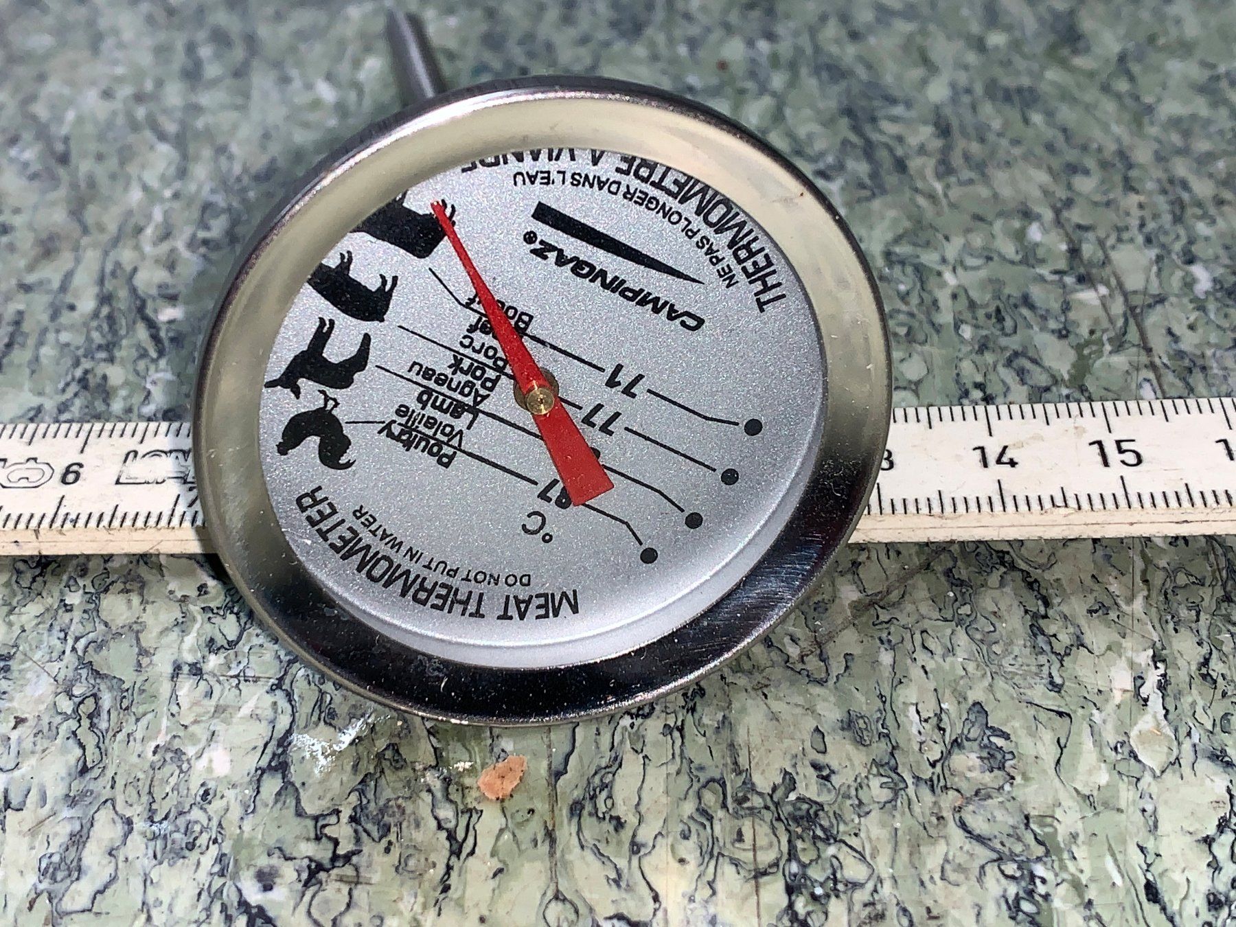 Sonstiges für Haushalt & Wohnen: Fleischthermometer Grillthermomeer Gartermometer – Neu (gemäss Beschreibung) aus Rickenbach SZ von Frickler 2