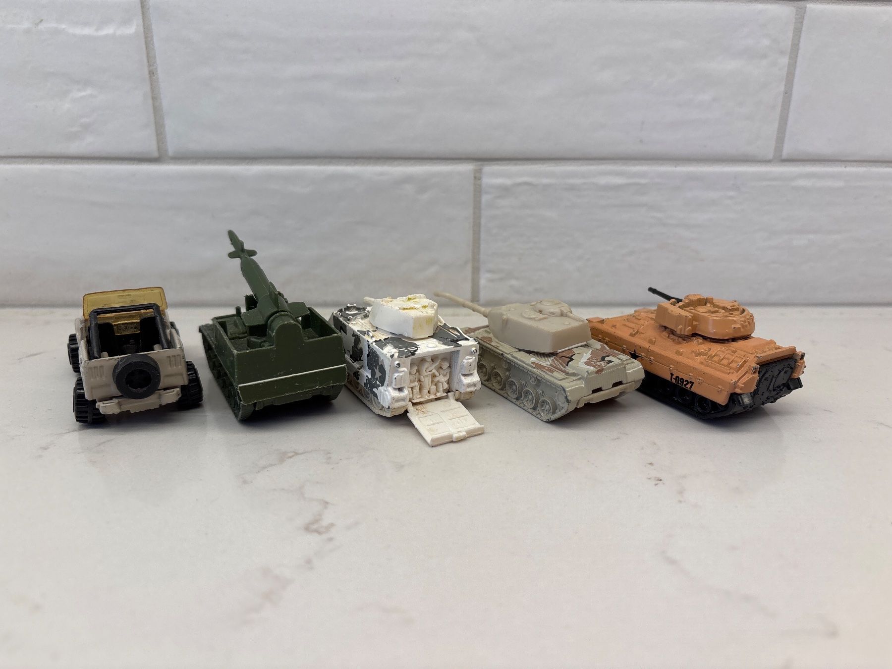 Micro Machines Hot Wheels Tank - Véhicule Militaire Mattel 1997 - Occasion - Collection