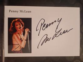 Penny McLean - Handsigniertes Foto