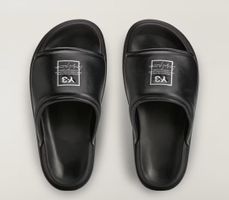 Badesandalen Y-3 Yohji Yamamoto schwarz neuwertig