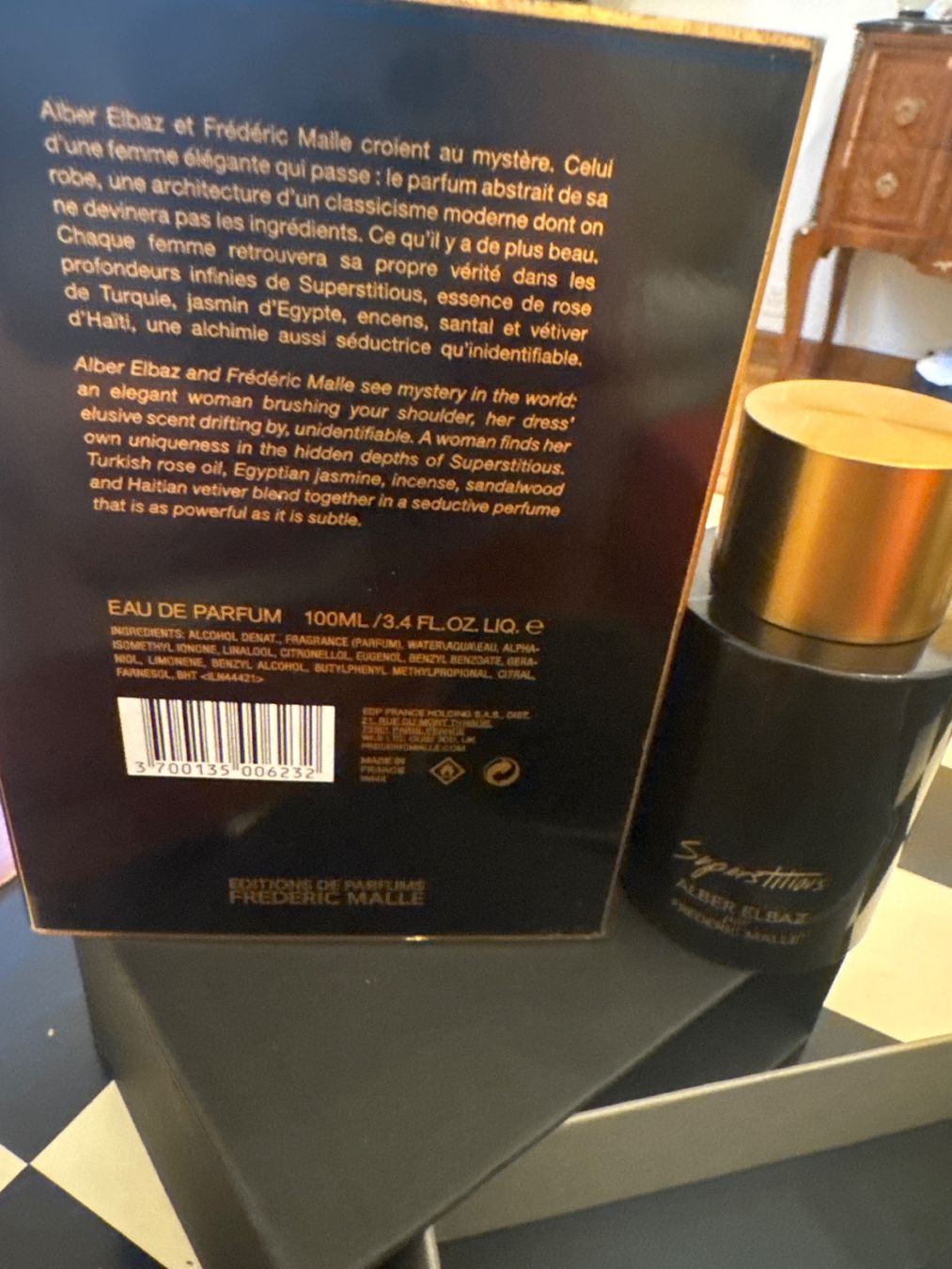 Frédéric Malle Profumi & Eau de Toilette: Superstitious Alber Elbaz Frederic Malle Parfum 100 ml – Nuovo (secondo la descrizione) da Luzern venduto da TENDIMO 3
