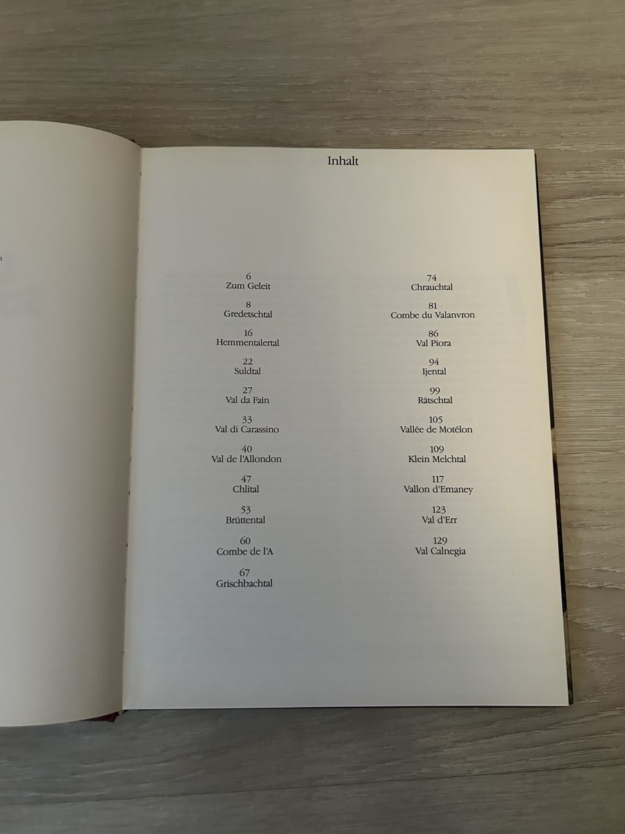 Libri: Buch Unbekannte Schweizer Täler – Usato da Brunnen venduto da Bastelrausch 2