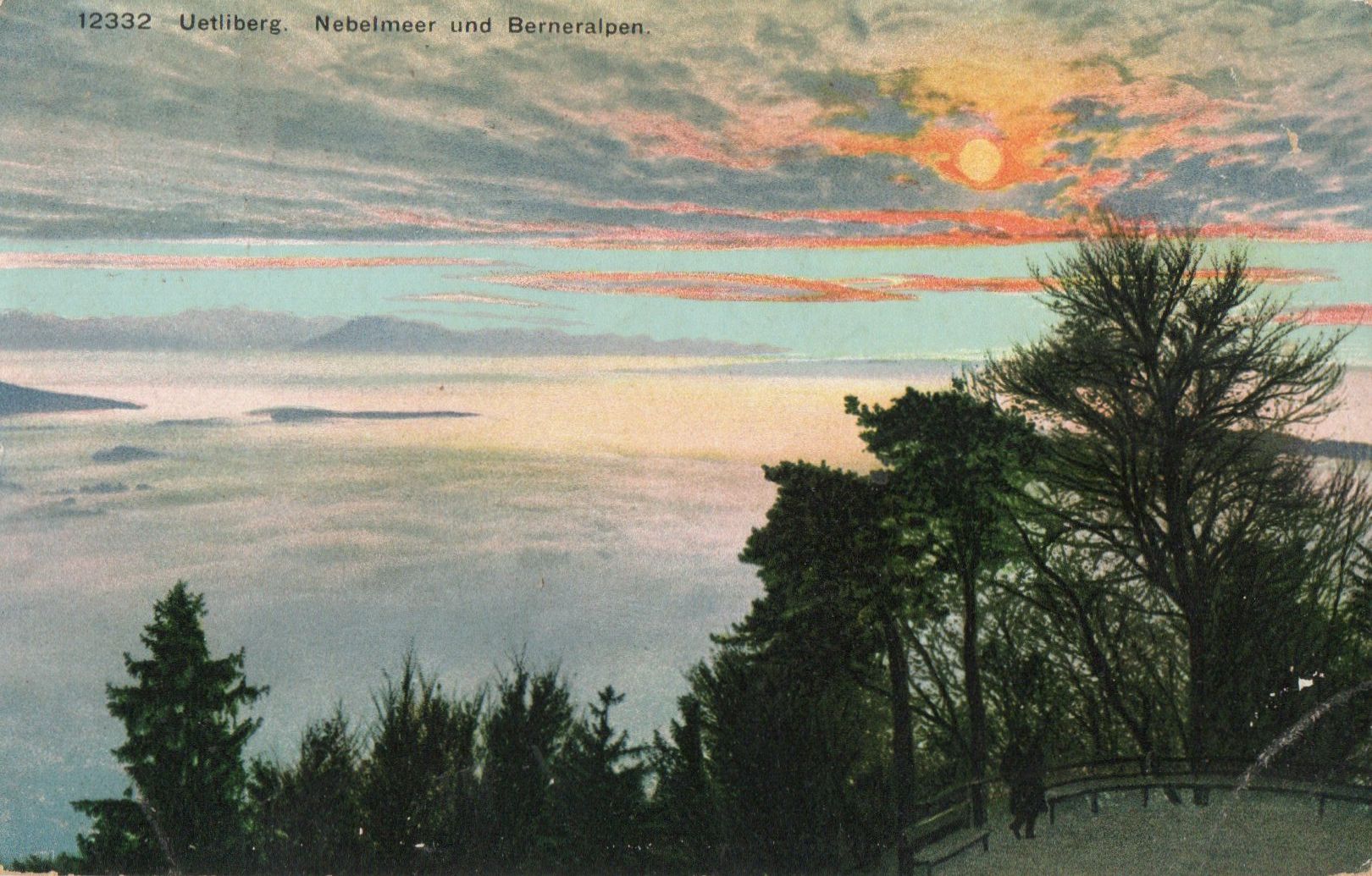 Cartes postales: Uetliberg - Nebelmeer – D'occasion à Melano par pisonsdro
