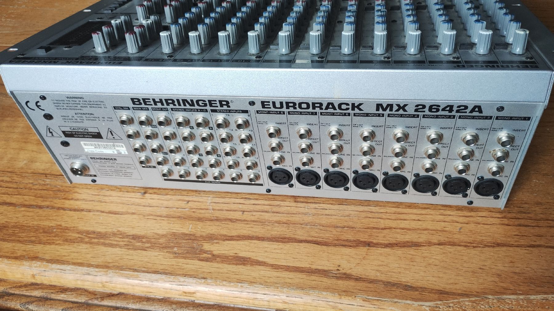 Behringer Mischpulte: BEHRINGER Mischpult Eurorack MX2642A – Gebraucht aus Nussbaumen AG von off_6rdl 1
