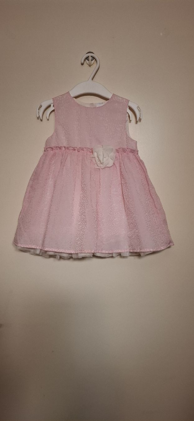 C&A Vestiti & Gonne: joli robe rose claire bébé, C&A, taille 80 – Usato da Lausanne venduto da GeoTrouvetou1952
