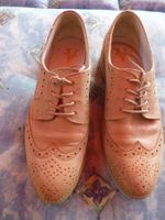 Voltaire Brogues Lederschuhe Beige, Grösse 37 - Top Zustand!