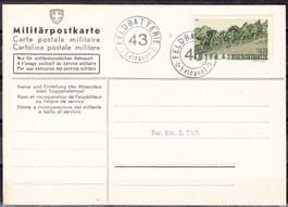 Militärpostkarte 2.Wk Mit soldatenmarke