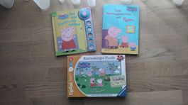 Peppa Pig und Tiptoi Peppa PigPuzzle ( 2 × 24 RAVENSBURGER)