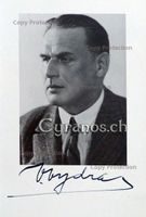Vaclav Vydra (1876-1953) Schauspieler - Autogramm