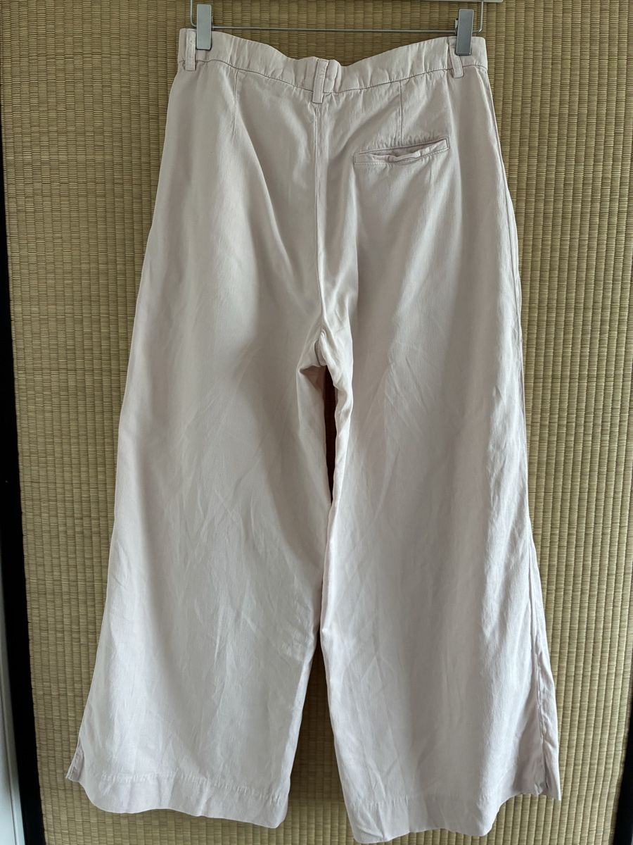 Closed Pantaloni: Closed cropped Hose in Leinen-Baumwoll Mischung  – Usato da Romanshorn venduto da phe_qs2q 2