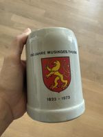 Bierkrug 5dl Musikgesellschaft Thusis 1823-1973 Keramik