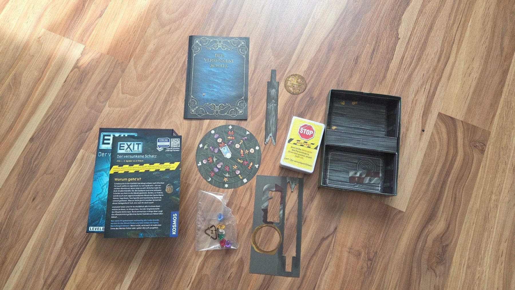 Kosmos Spiele: EXIT - Das Spiel: Der versunkene Schatz - Top Zustand! – Neu und originalverpackt aus Bösingen von Soene91 2