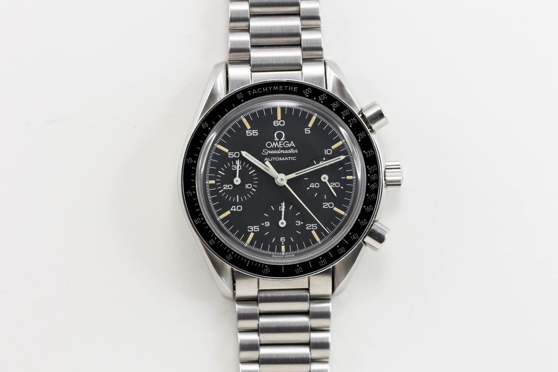 Omega Uhren: Omega Speedmaster Reduced/ full set/ Serviced 2024 – Gebraucht aus Genève von Hiakoo