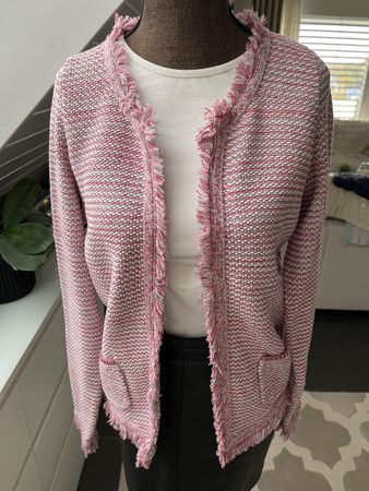 TCM – Bouclé-Jacke aus 100 % Baumwolle