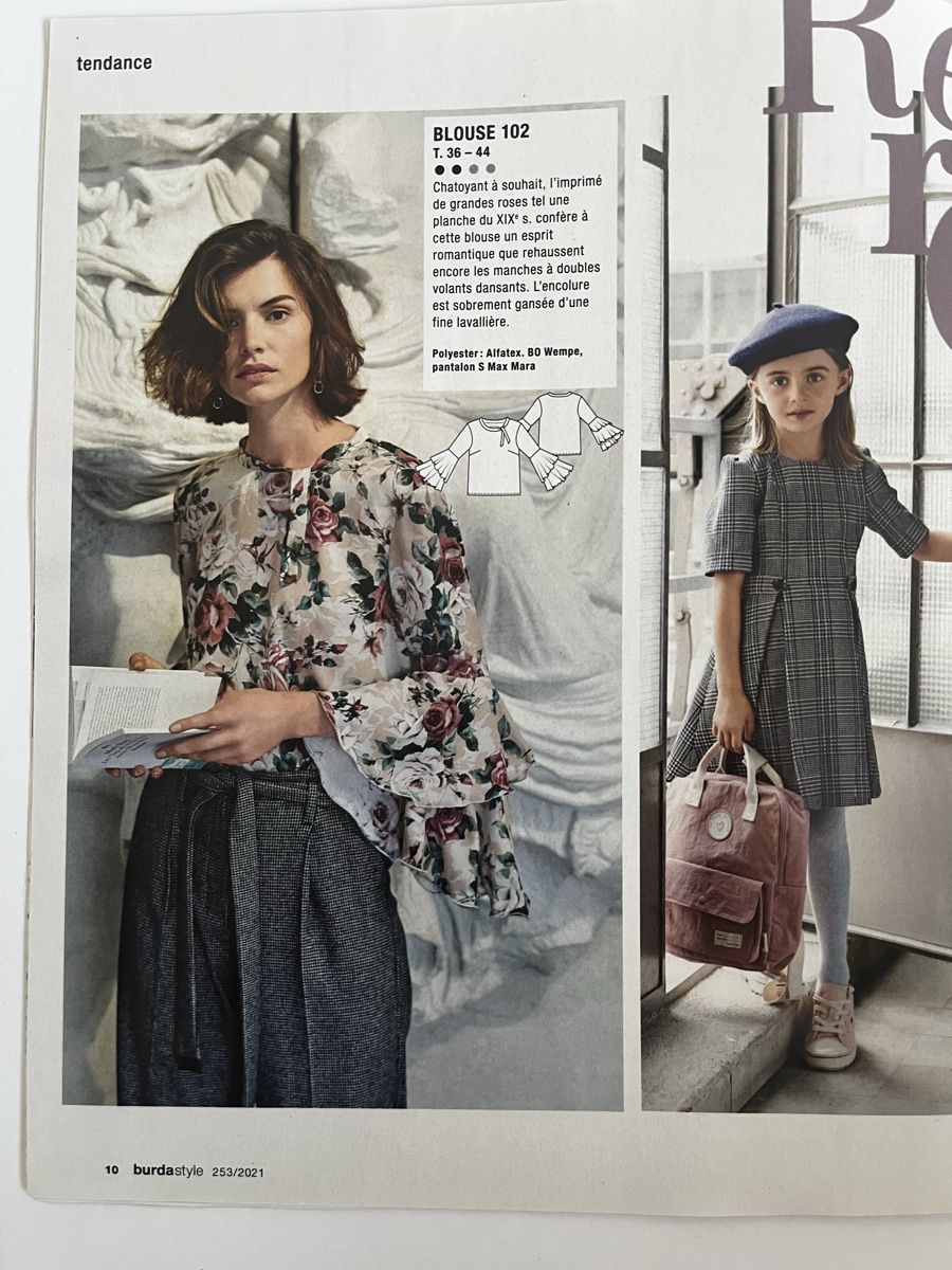 Zeitschriften & Magazine: Burda Style Janvier 2021 Magazine – Gebraucht aus Champlan von Cjayretro 4