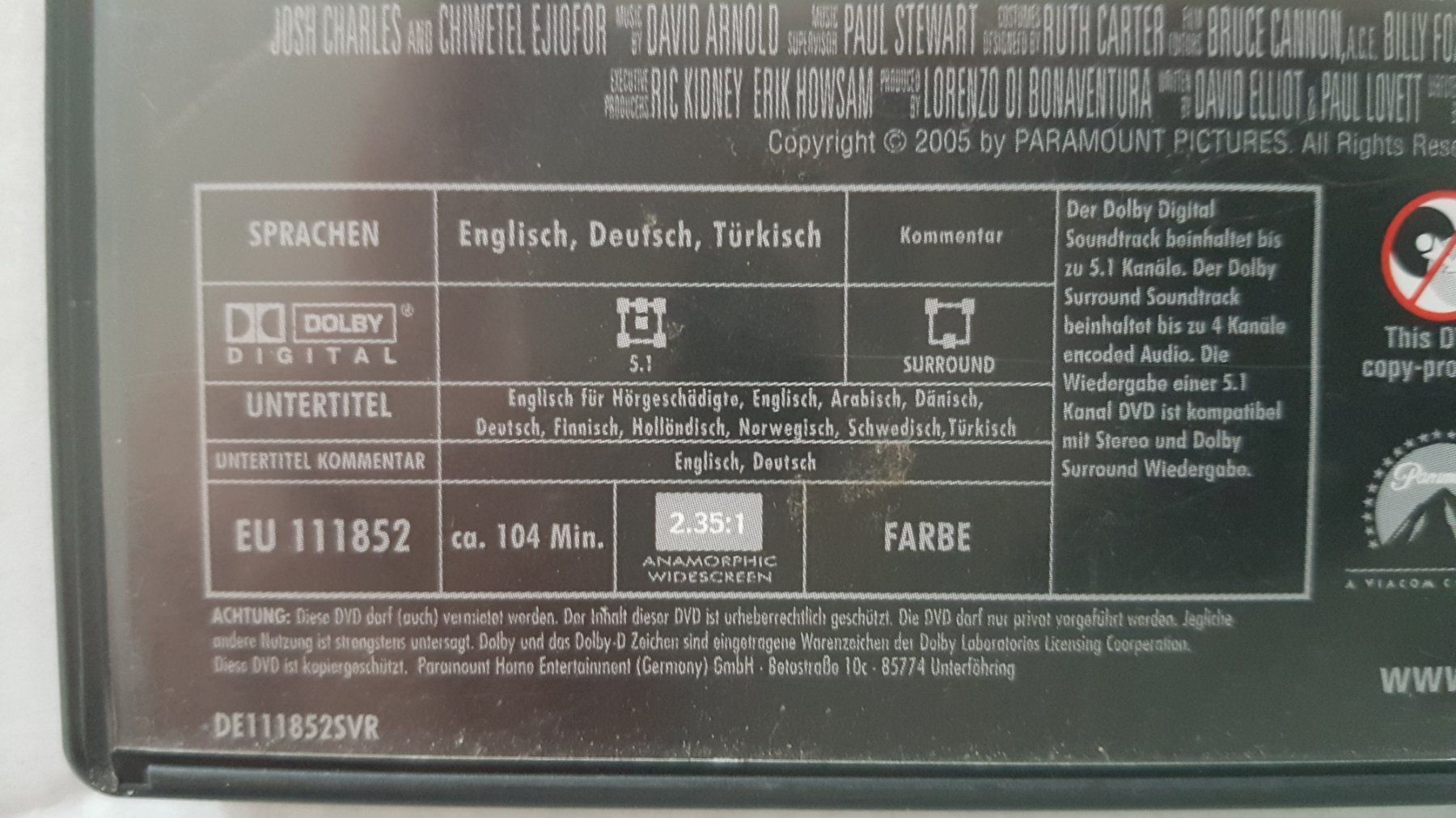 Tous les DVDs: DVD Vier Brüder / Mark Wahlberg – D'occasion à Oetwil am See par fineli2 1