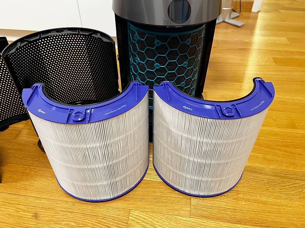 Dyson Purificatori d'aria: Dyson DP04 mit App Pure Cool Tischventilator Luftreiniger – Usato da zürich venduto da f_p 2