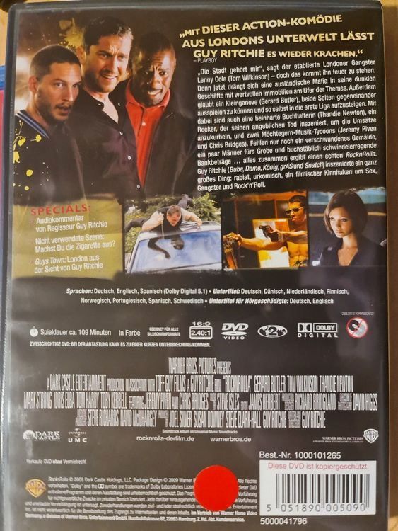 Tutti i DVDs: Rock N Rolla – Usato da Dintikon venduto da Vexi 1