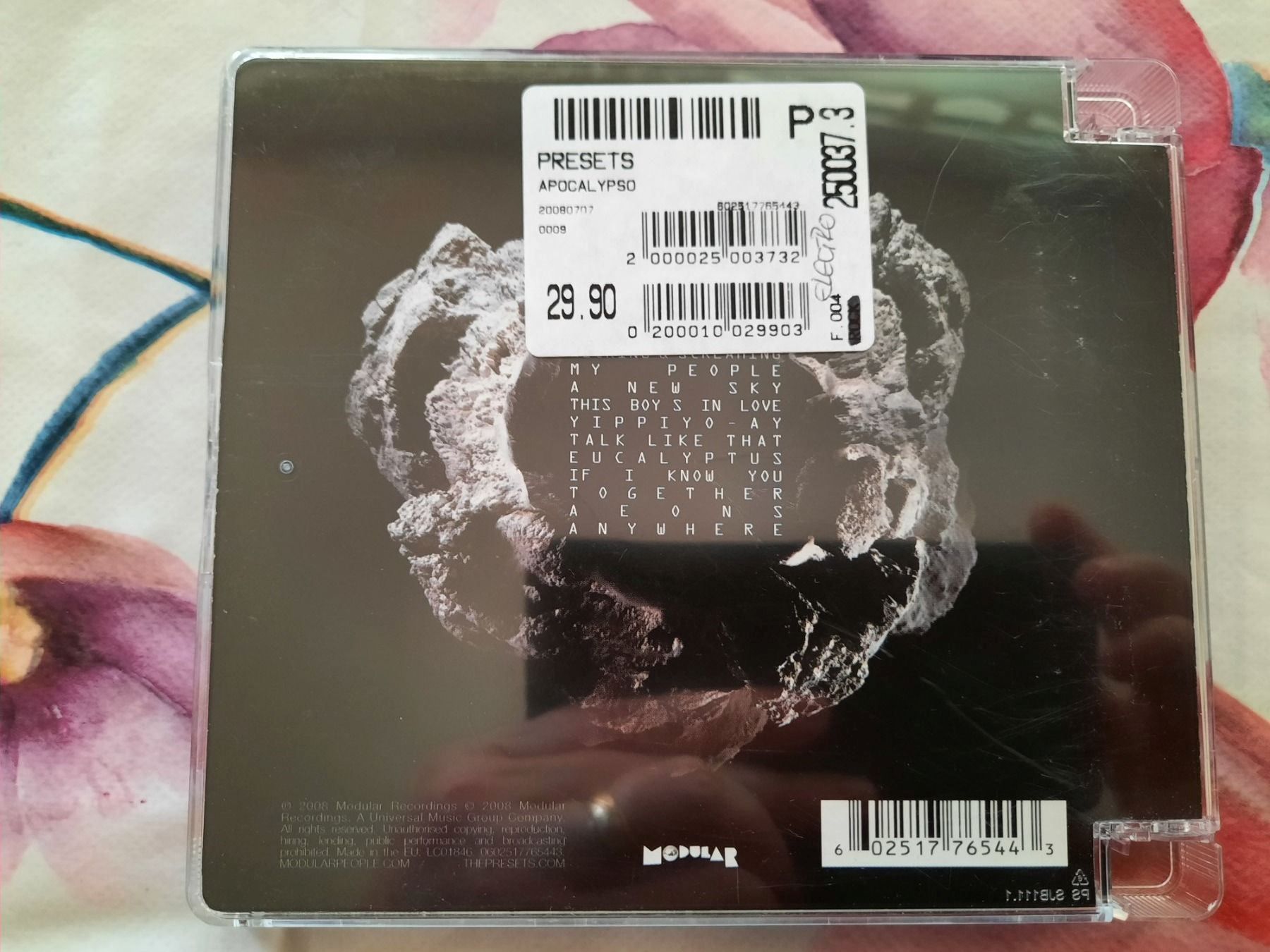 CDs: CD - The presets - Apocalypso (  Synth-pop ) – Gebraucht aus Pully von bro_n52j 1