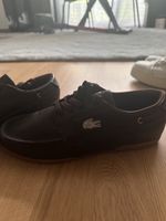 Herren Schuhe Lacoste Sport dunkelbraun Leder Grösse 43