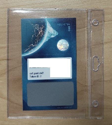 Tutti i francobolli: Crypto Stamp ID 2 | Tolles Geschenk – Nuovo e nell'imballaggio originale da Amriswil venduto da K8D 1