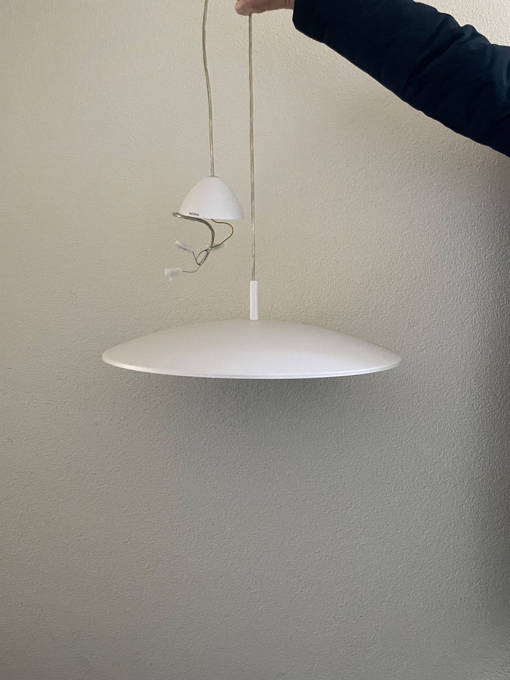 Lampadari & plafoniere: Pendelleuchte Philips metall weiss – Usato da Luzern venduto da So_5217
