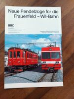 Neue Pendelzuege für die Frauenfeld-Wil-Bahn - BBC
