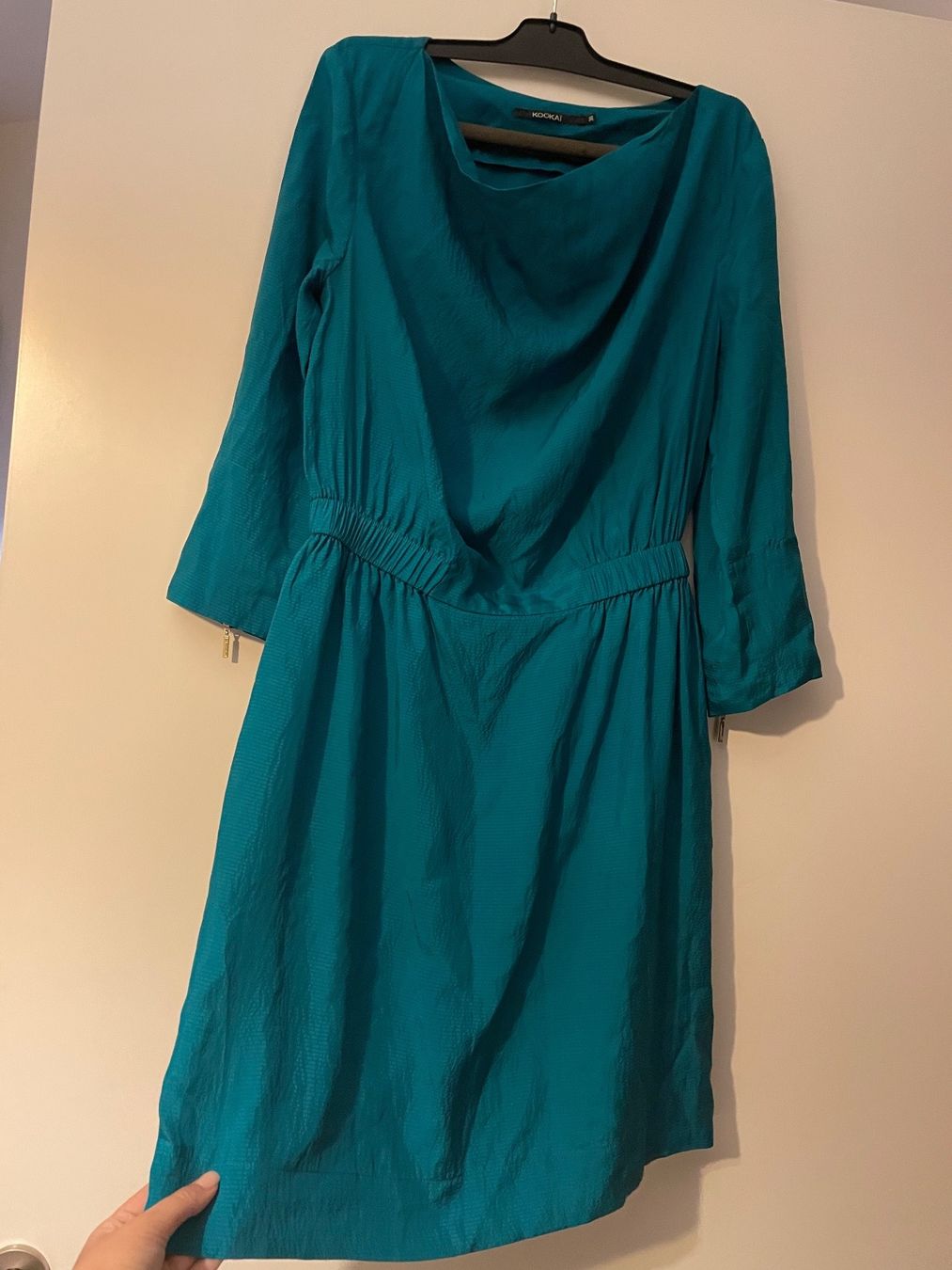 Kookai Vestiti: Kookai Kleid Petrol – Nuovo (secondo la descrizione) da Lausen venduto da san_ddq5