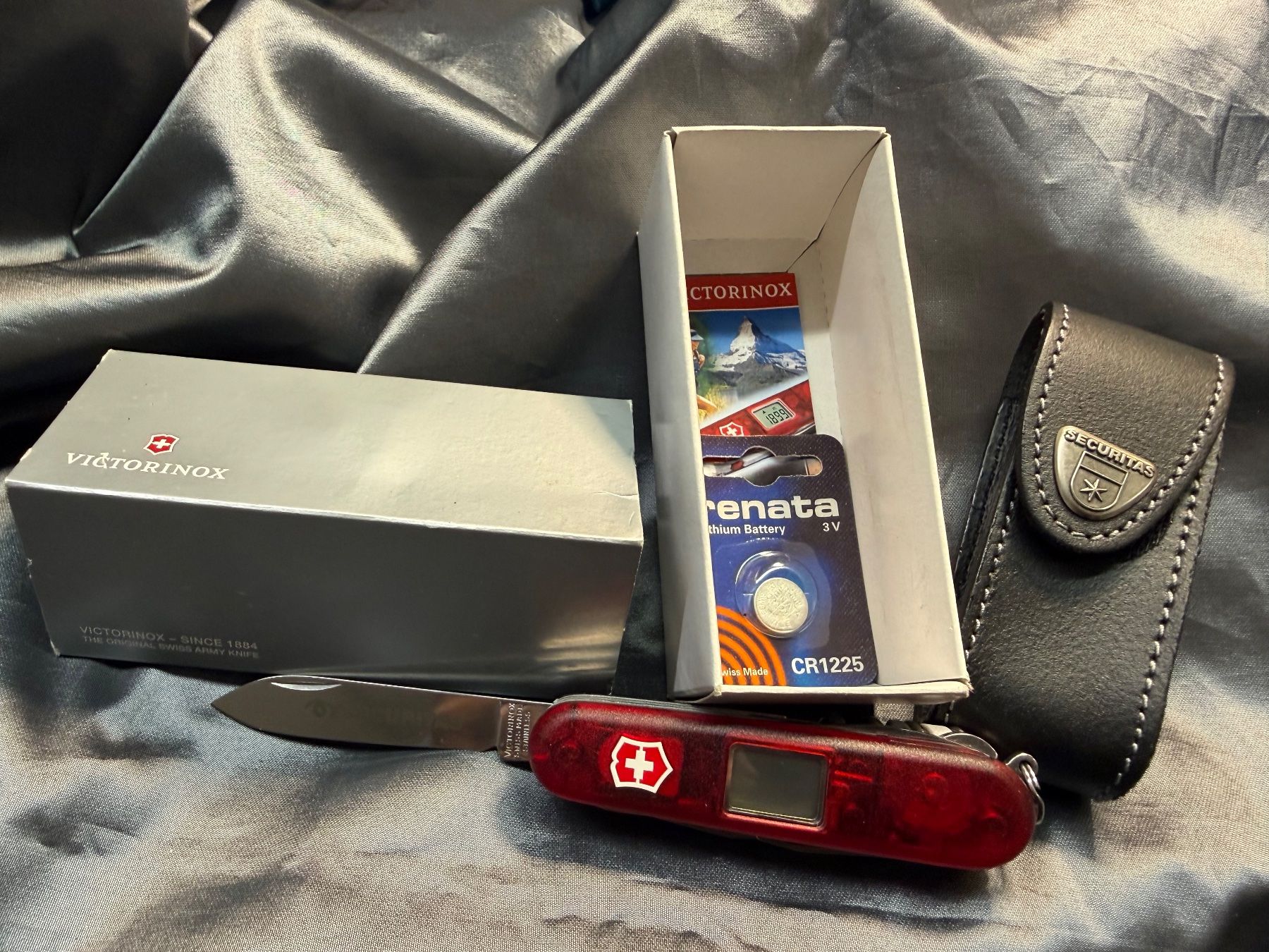 Victorinox Coltelli tascabile: Sackmesser Victorinox Securitas mit Altimeter – Nuovo e nell'imballaggio originale da Glattbrugg venduto da Xena2014