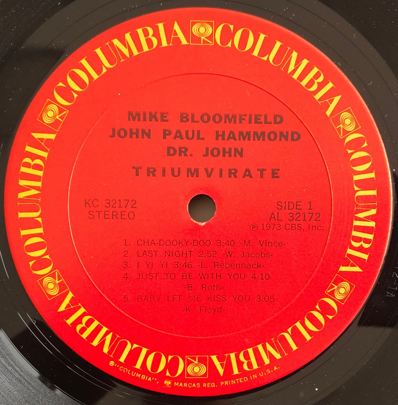 Schallplatten: BLOOMFIELD / HAMMOND / DR. JOHN - TRIUMVIRATE – Gebraucht aus Poliez-Pittet von Newtown-Records 2
