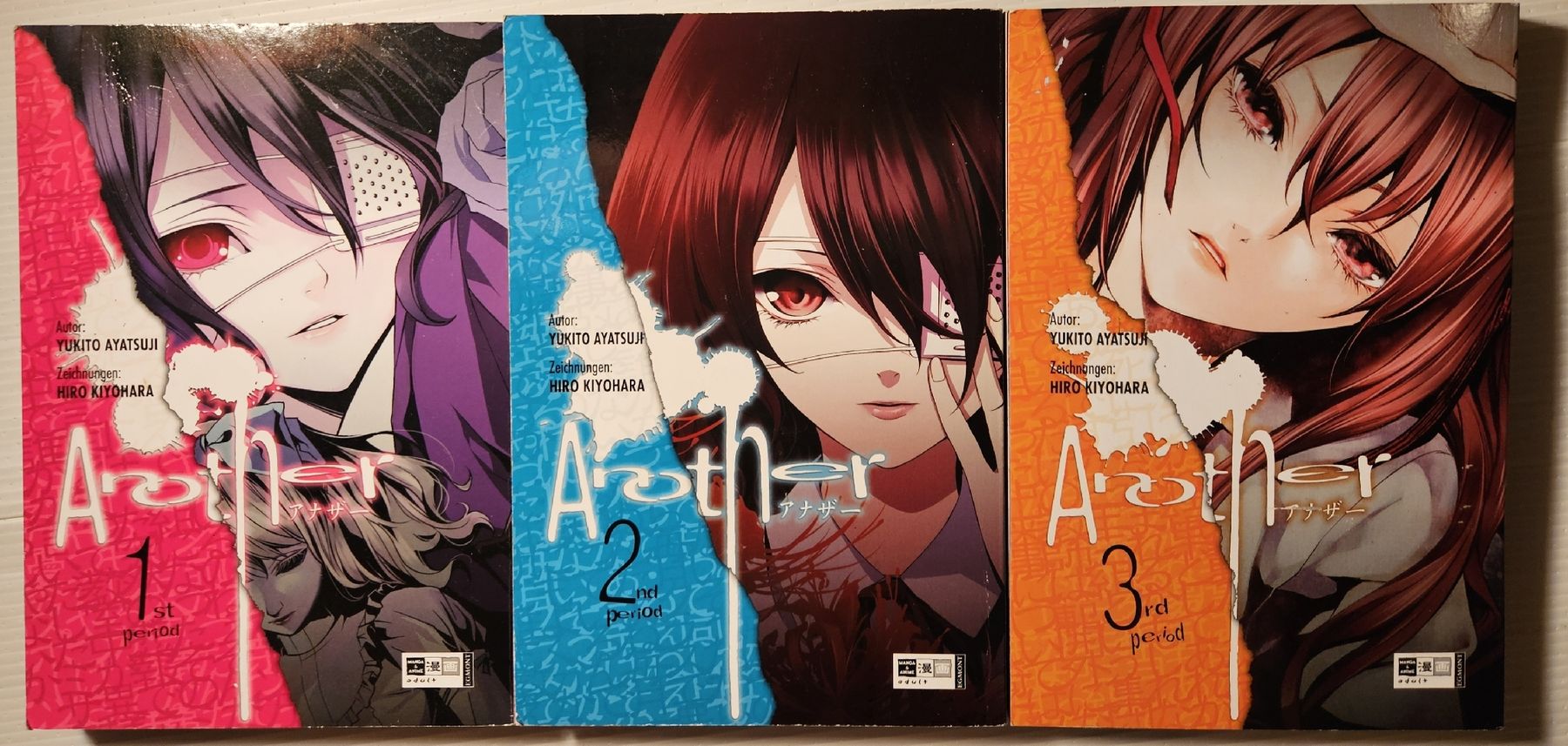 Fumetti: Another 1 bis 3 Deutsch Manga – Usato da Münchenstein venduto da vitalfit