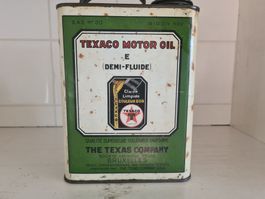 TEXACO MOTOR OIL BRUXELLES BIDON VINTAGE