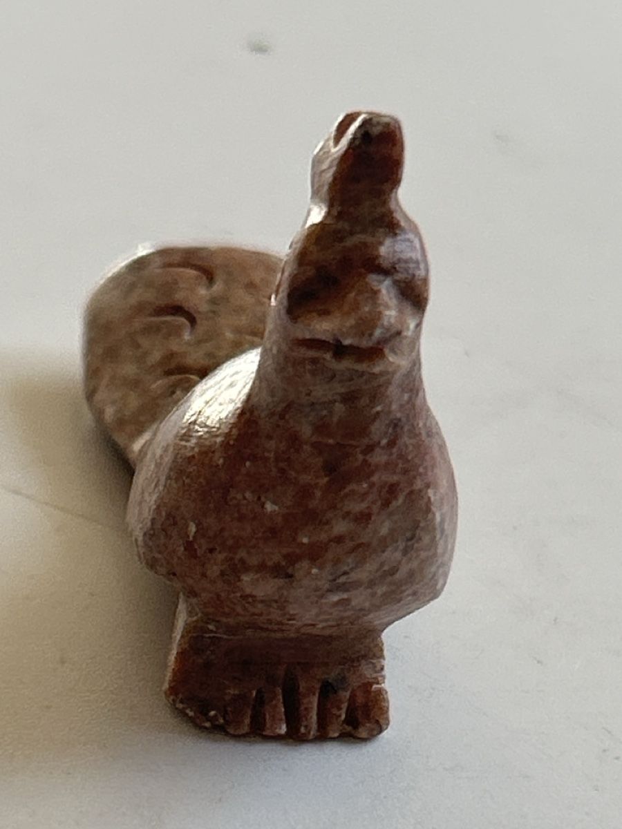 Figuren: Figur Stein Vogel Dekoration klein(S28) – Gebraucht aus Neuenhof von SchnaeppliAllerlei 1