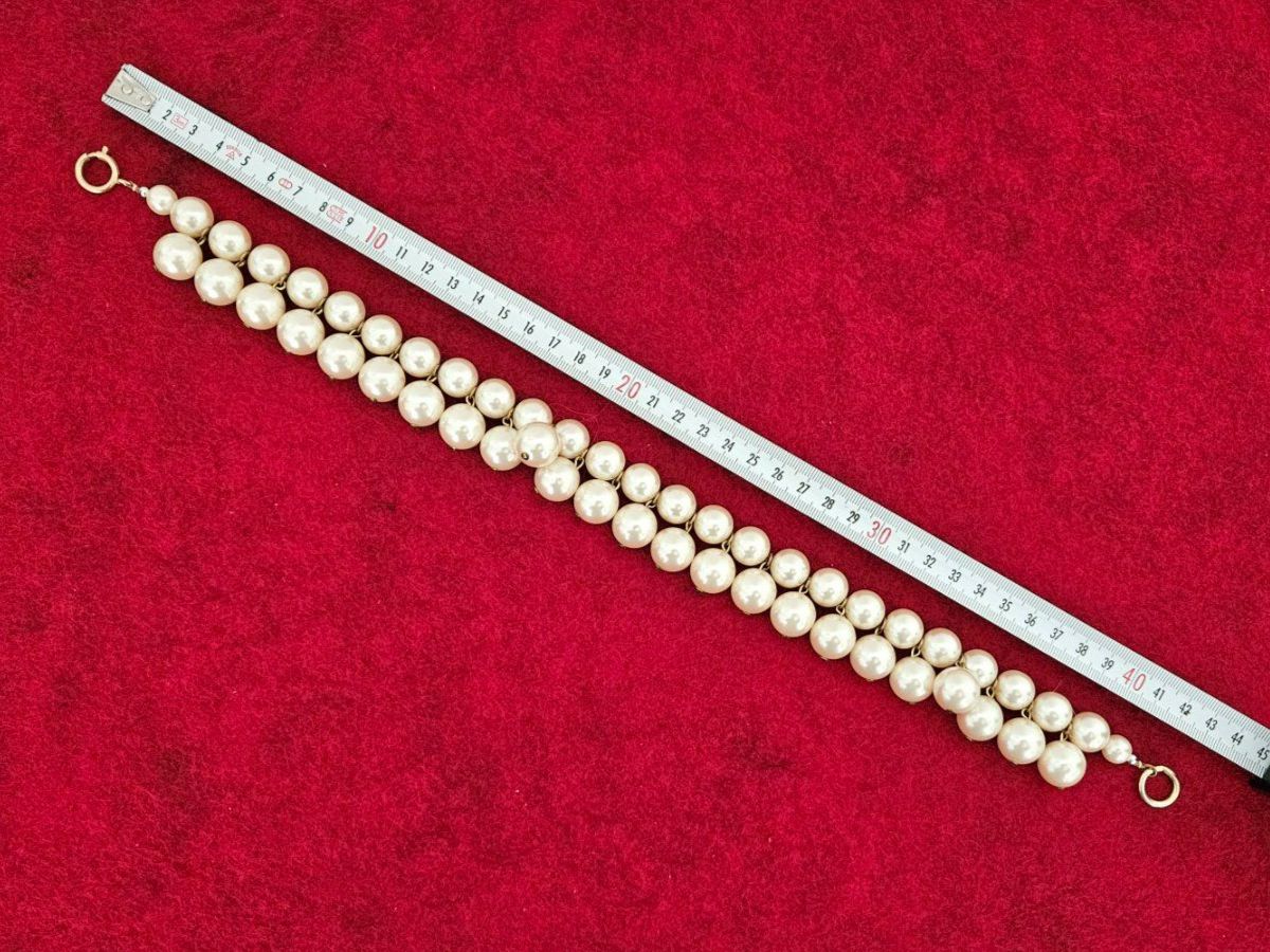 Ketten: Perlenkette und Karabinerverschluss Gold Modeschmuck – Neu (gemäss Beschreibung) aus Menziken von sura76 4