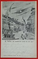St.Gallen 1905 - " wie wunderlich siehst du mir aus "