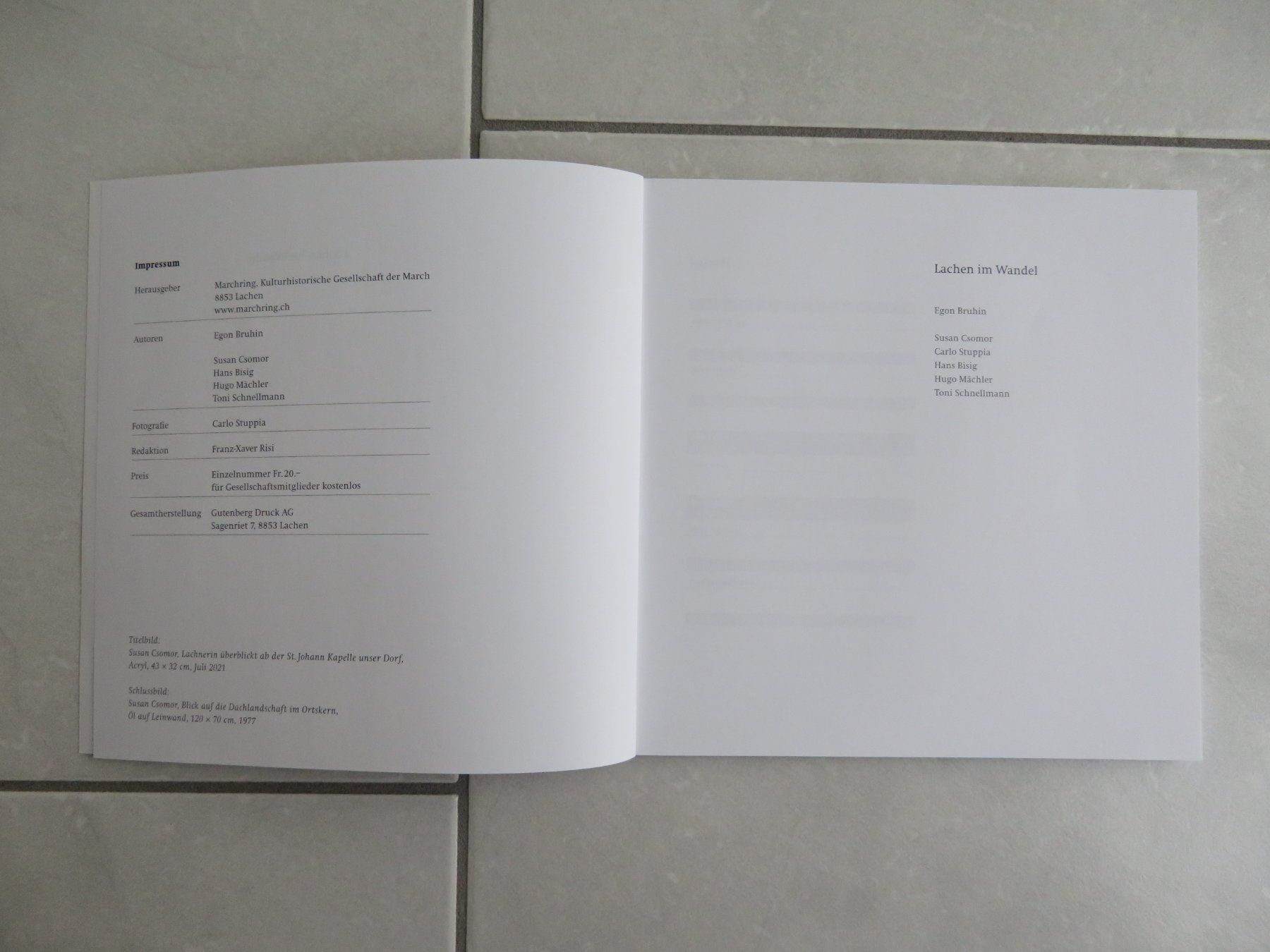 Libri: Lachen im Wandel – Nuovo (secondo la descrizione) da Lachen SZ venduto da peace0 1