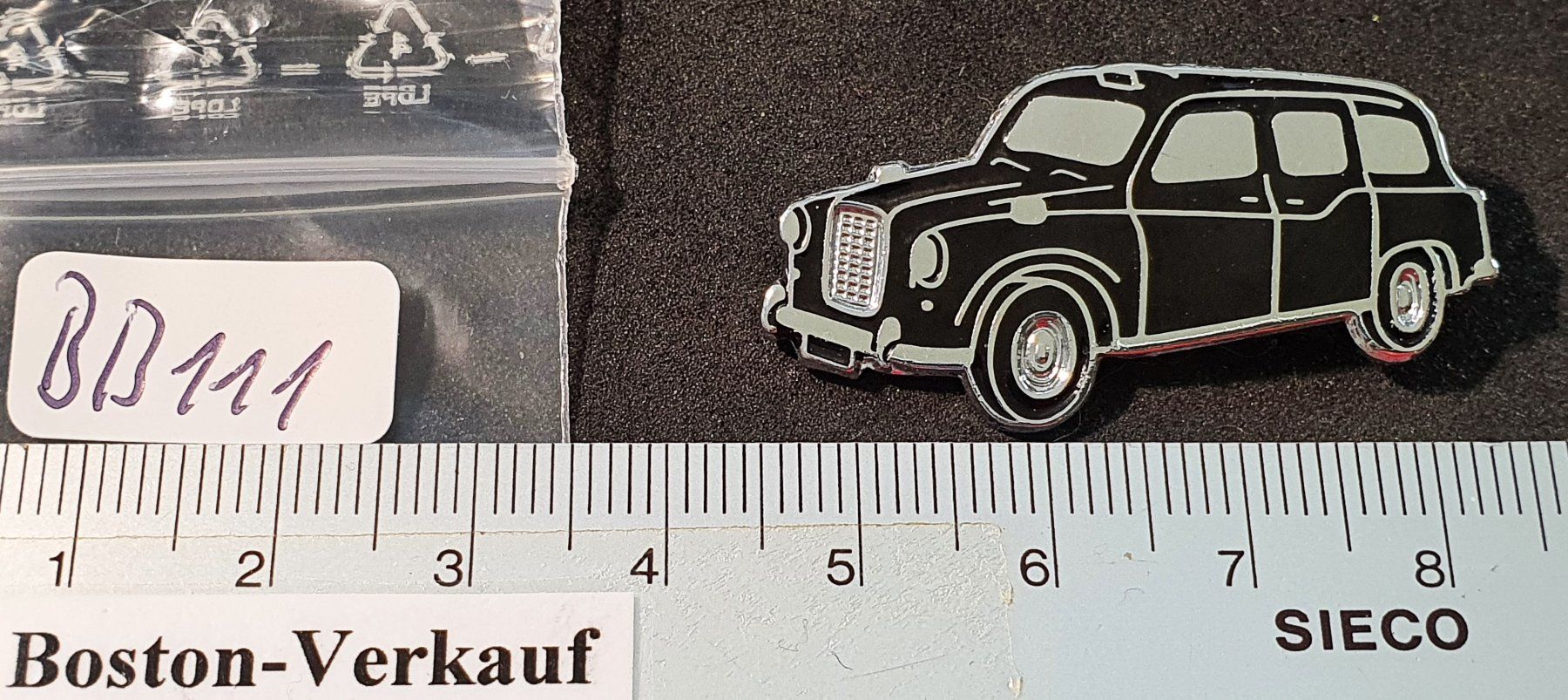 Spille & Fermagli: BB111 - Brosche England London Taxi – Usato da Reinach BL venduto da Boston-Verkauf 2