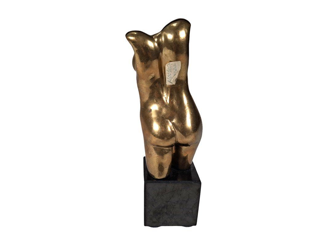 Sculture & Statue: Frauenakt Torso Bronzeoptik – Usato da Wil SG venduto da Restwert_Wil 3