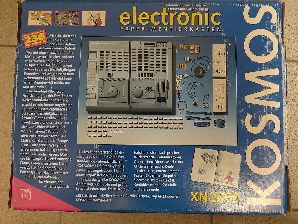 Kit di costruzioni: Kosmos Elektronik Experimentierkasten NX2000 – Usato da Stäfa venduto da TBStaefa 1